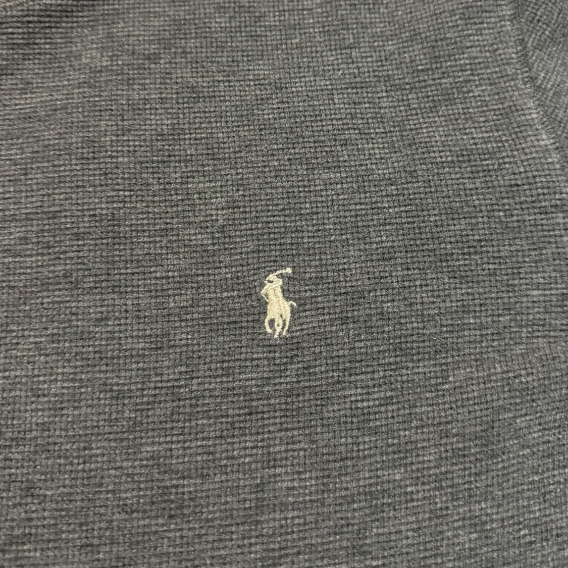 Polo Ralph Lauren 그레이 와플 롱슬리브 티셔츠 (M) 상품이미지3