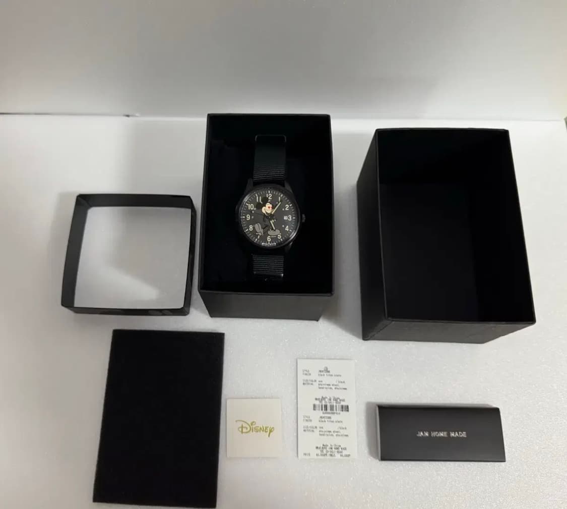 Jam Home Made 표정 바뀌는 미키 마우스 시계 (풀박스) 상품이미지2