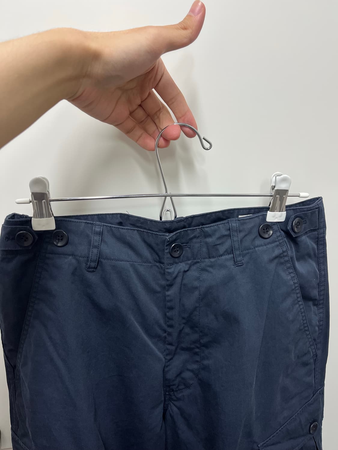 셔터 카고 팬츠 네이비 s 상품이미지3