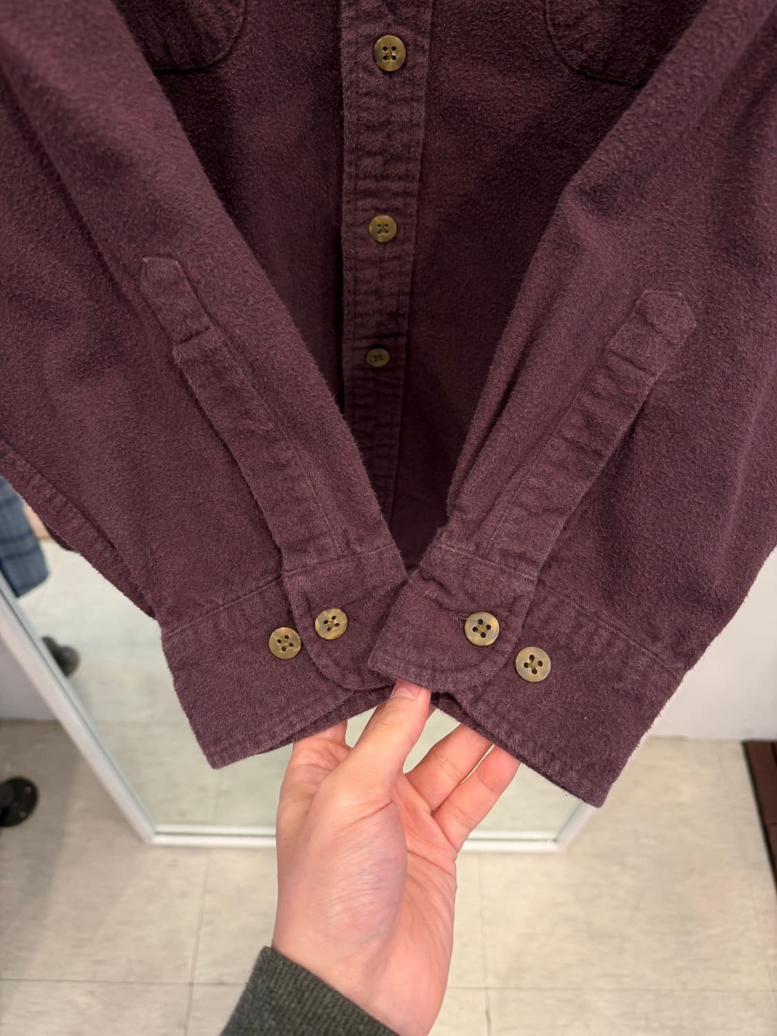 ST.John's Bay 세인트 존스 베이 빈티지 샤모아 셔츠 상품이미지4