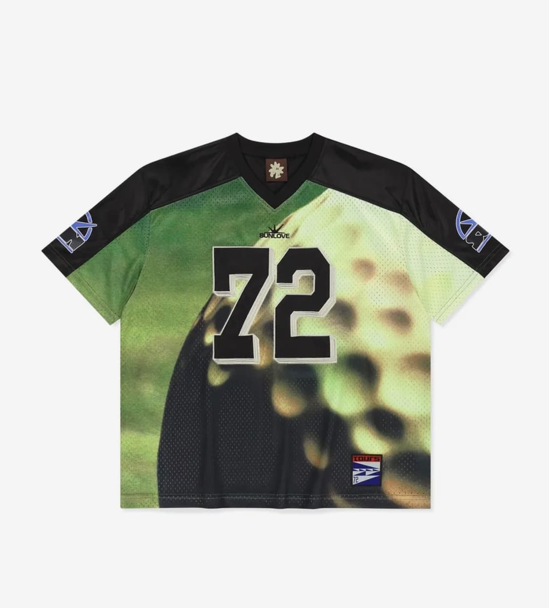 제니 착용🩵 썬러브 티셔츠 SUN Sport Mesh Tee Black 상품이미지2