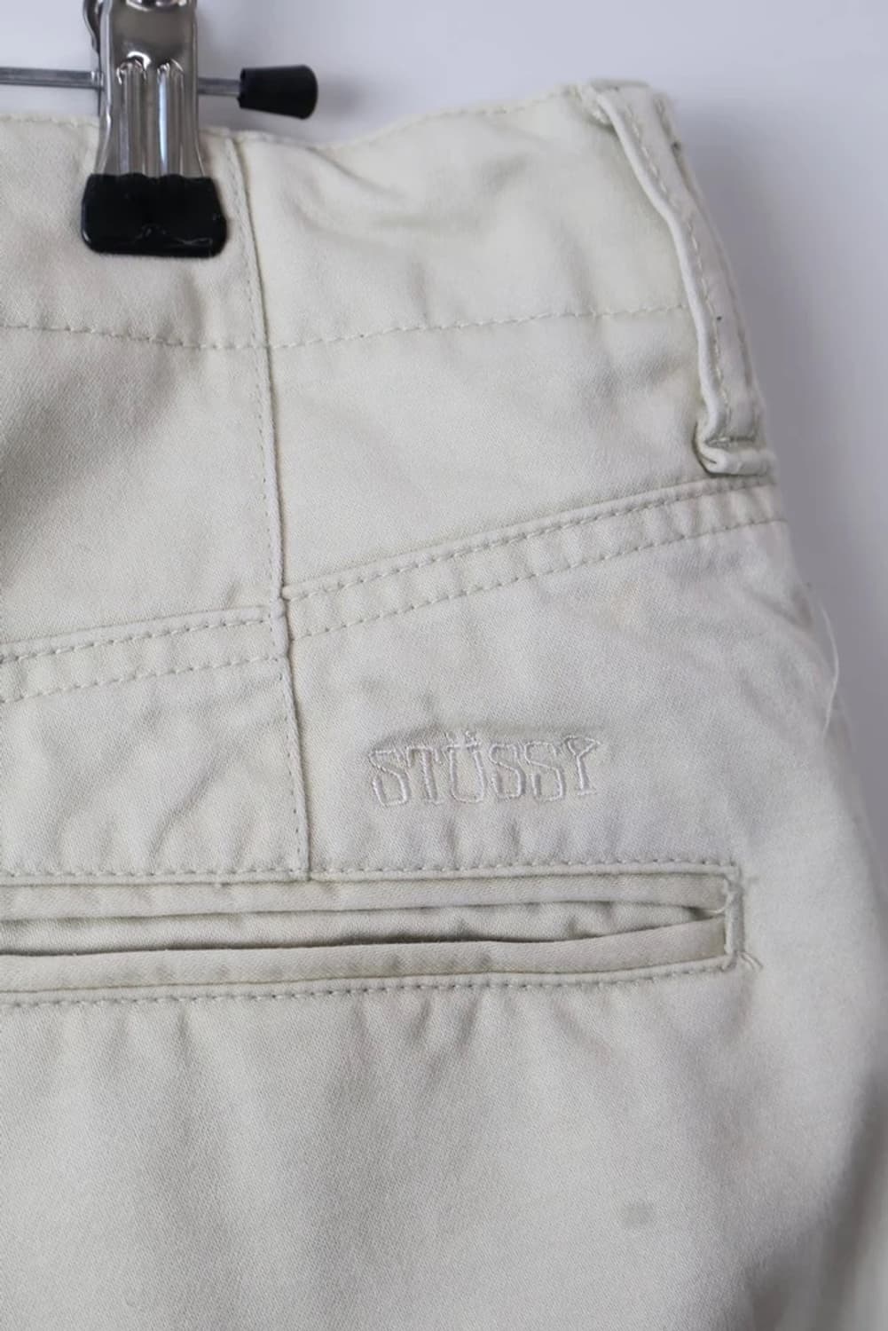 Stussy Ivory Cotton Chino Pants 상품이미지7