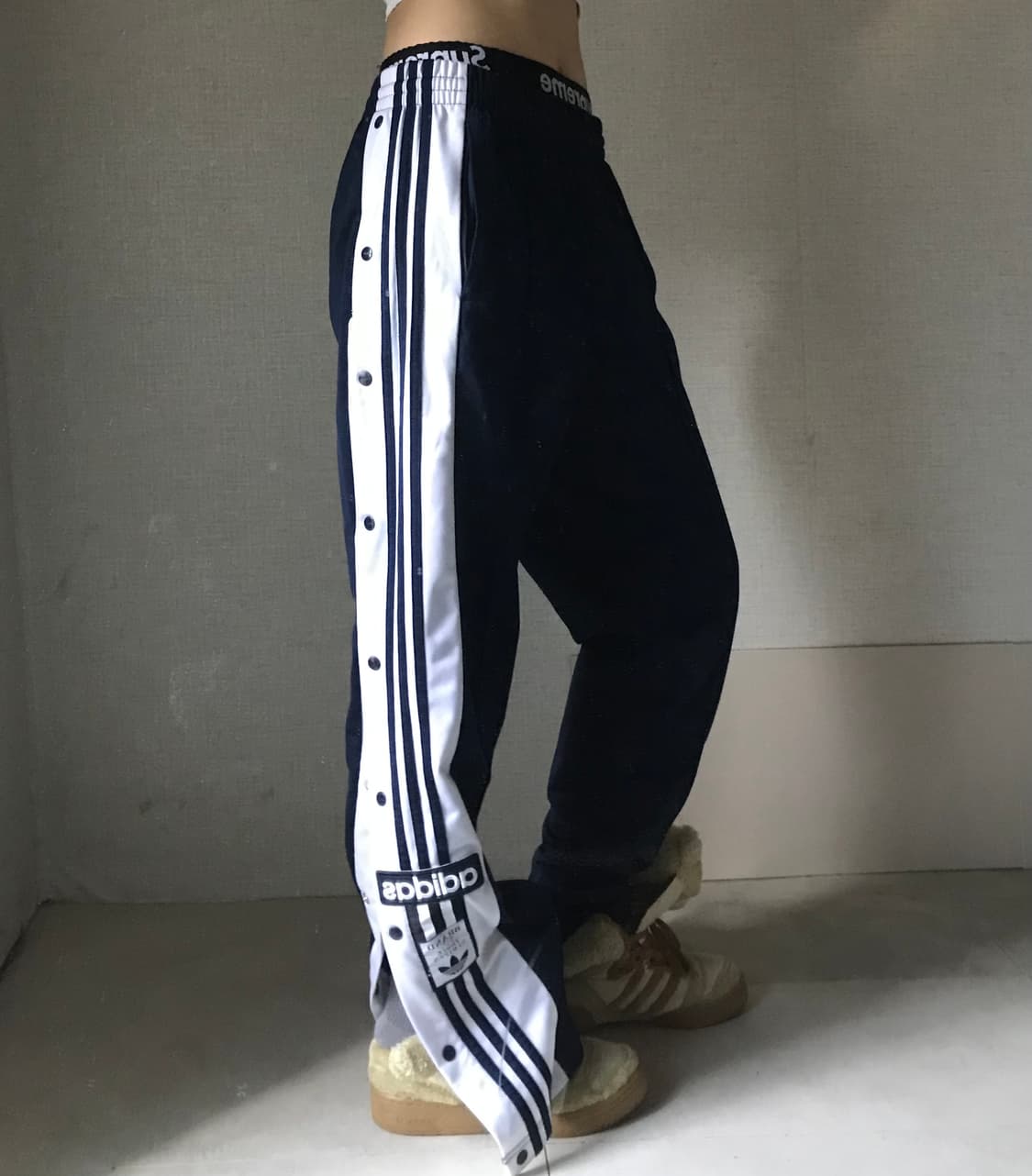 아디다스 네이비 아디브레이크 버튼 팬츠 상품이미지3