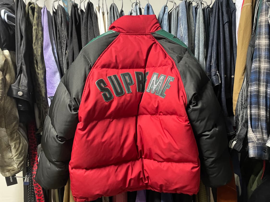 슈프림 스타 슬리브 패딩 s 상품이미지5