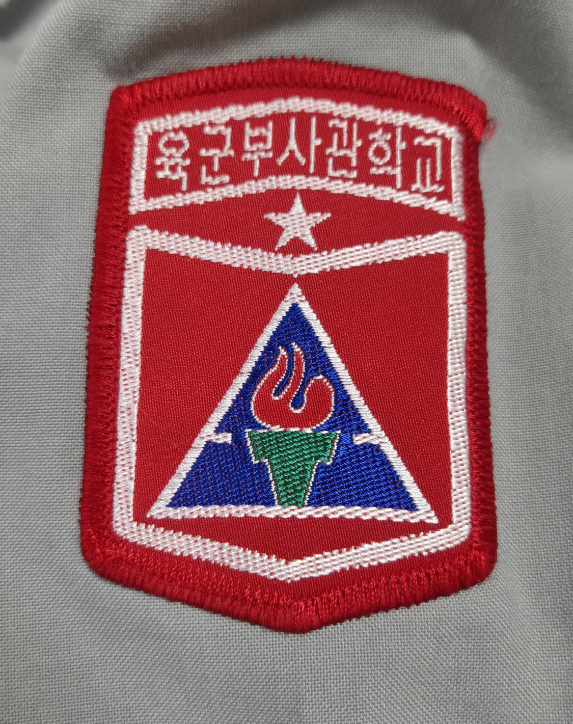 육군 구형 부사관학교 여군용 하계 정복 전투복 반팔 셔츠 셋트 (M) 상품이미지7