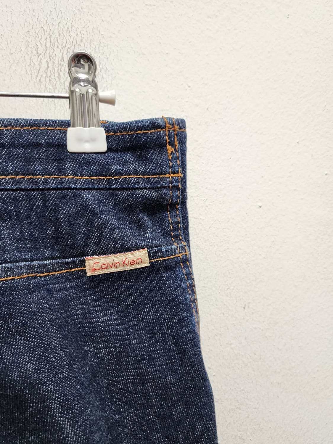 캘빈클라인 데님 와이드 부츠컷 팬츠 상품이미지5