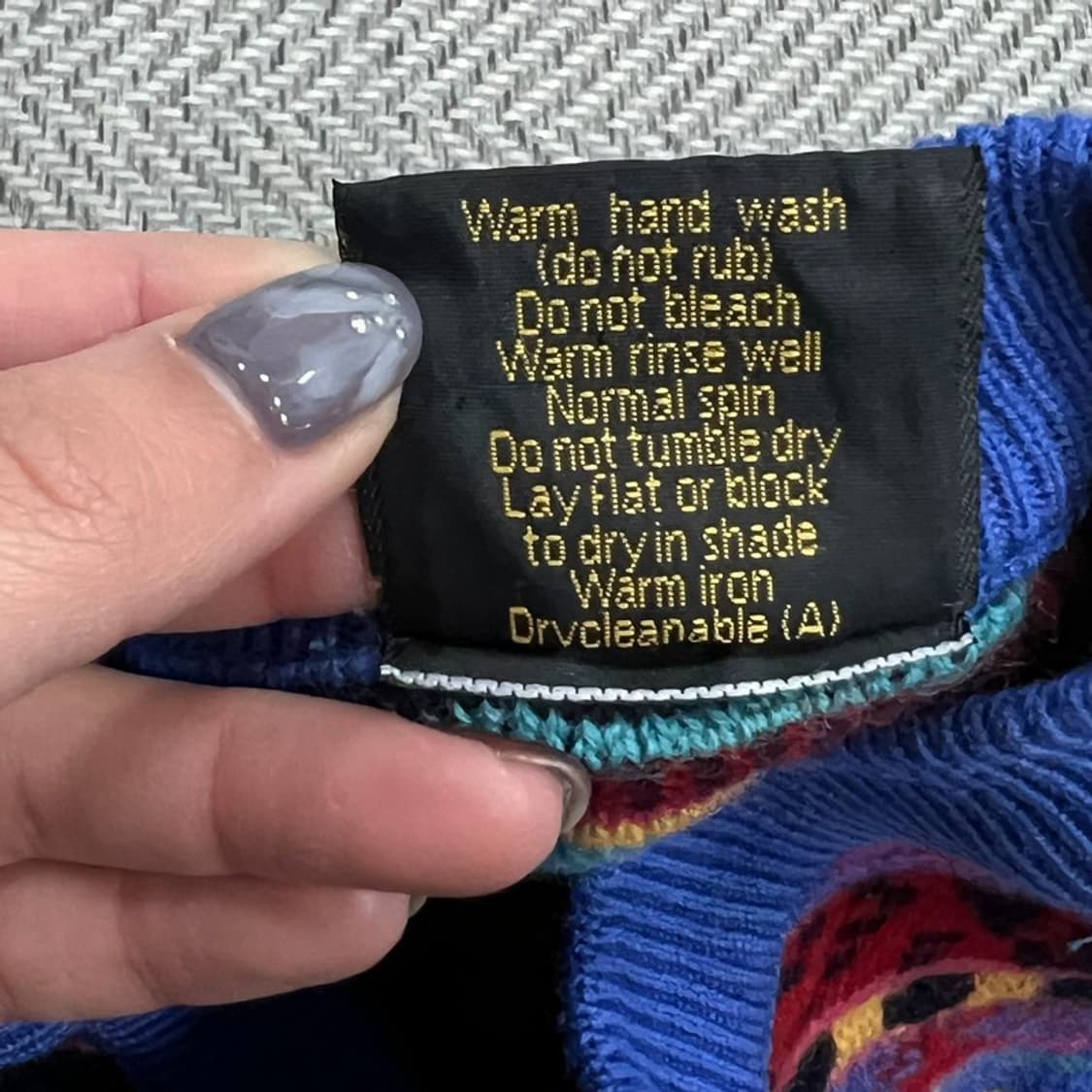 오스트레일리아 입체 케이블 스웨터 v0889 상품이미지6