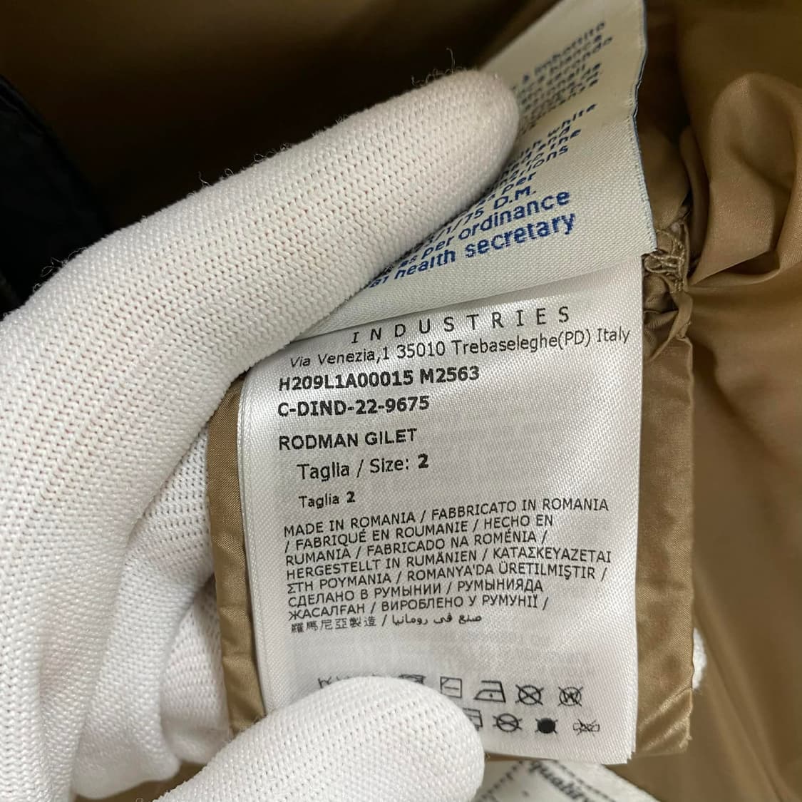 [2]몽클레어 팜엔젤스 조끼패딩 상품이미지5