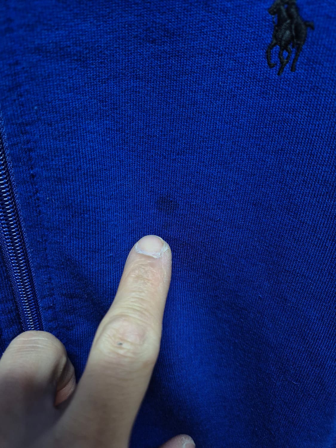 폴로 면 집업 상품이미지2