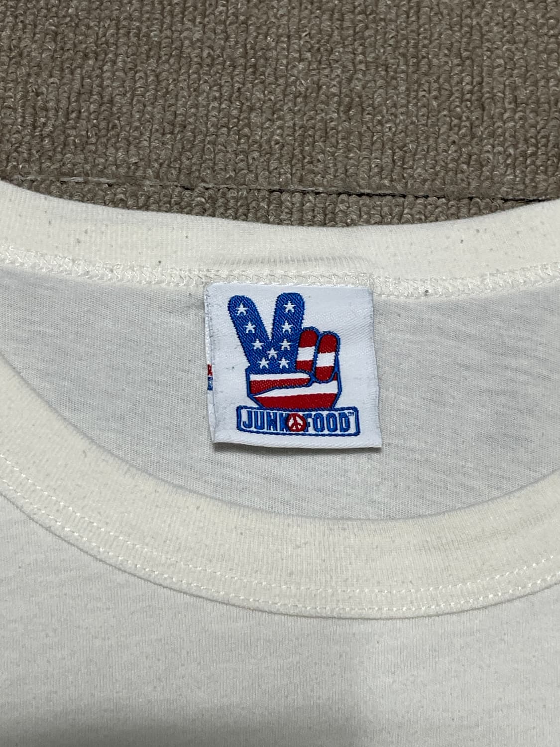 Usa 정크푸드 클로딩 빈티지 피스 그래픽 티셔츠 상품이미지4