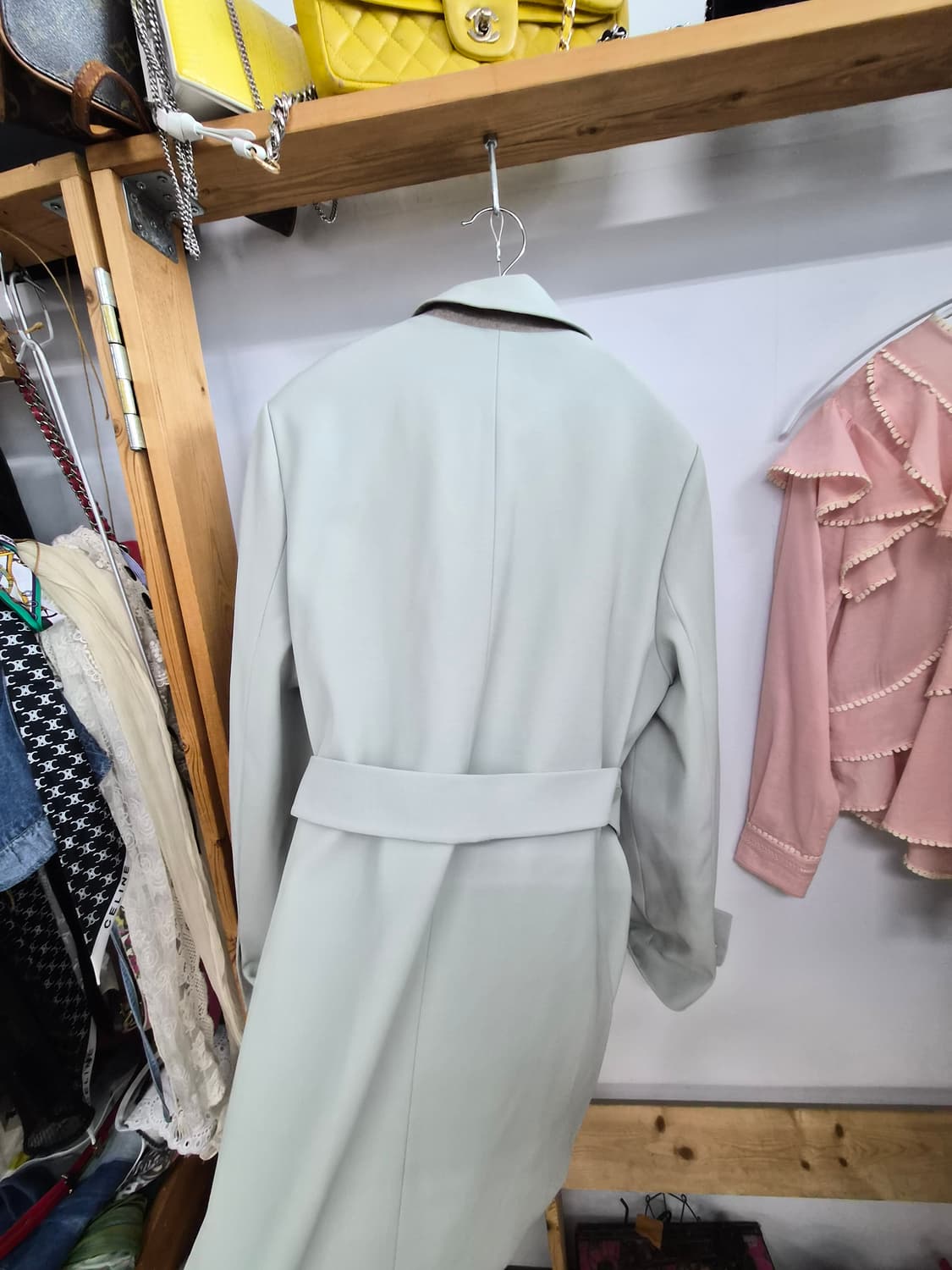 듀엘 세이지올리브 벨티드 자켓 상품이미지8