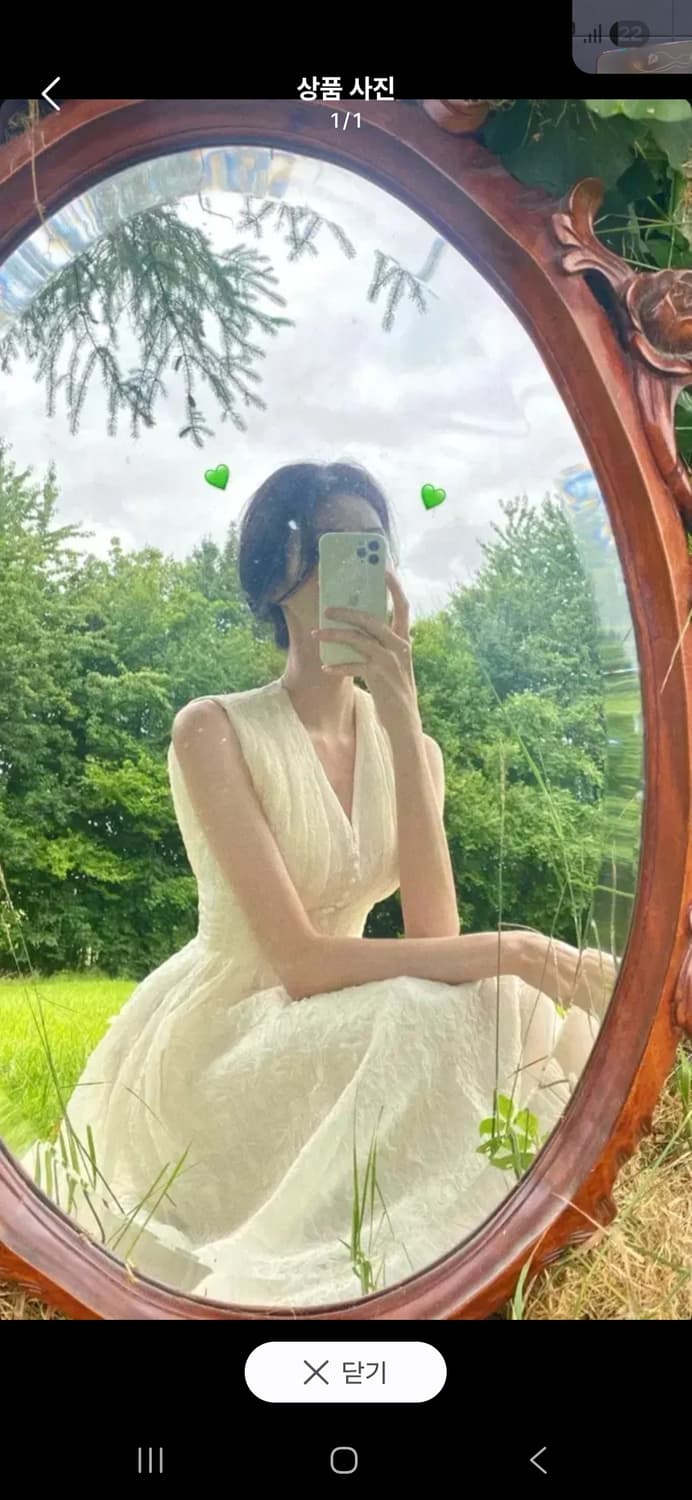 라벨르블랑 내화 로즈주름레이스파리원피스 M 상품이미지1