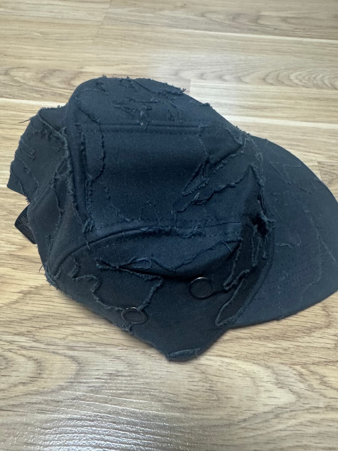 슈프림 레이어드 카모 캠프캡 블랙  상품이미지2