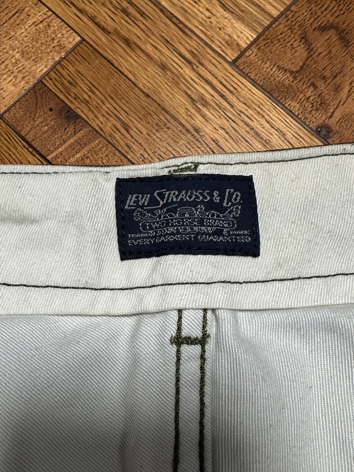 리바이스 배색 퍼티그 팬츠 상품이미지5