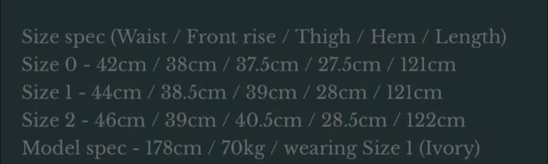 언더마이카 더블니 카펜터 팬츠 아이보리 / 1사이즈 상품이미지7