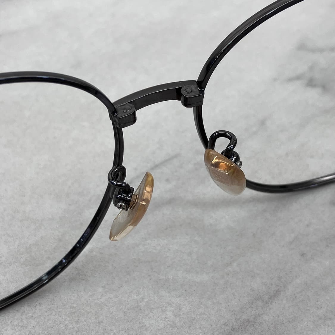 C03 앤 클라인 ANNE KLEIN 레트로 와이드 메탈테 안경 상품이미지4