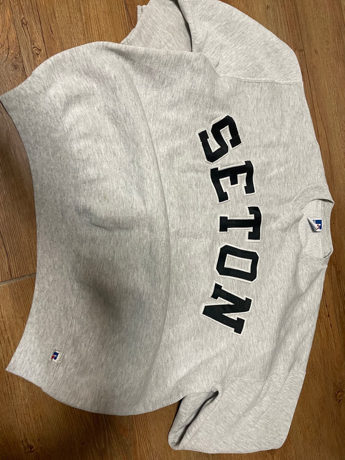 90s 러셀 스웻셔츠 그레이 XL 상품이미지3
