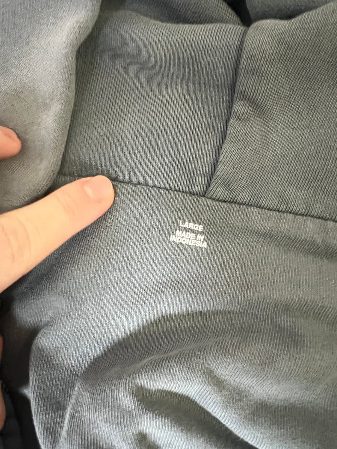 L 이지갭 H14 후드 집업 포에틱 그레이 상품이미지2