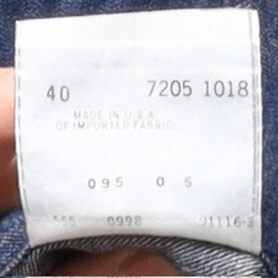 리바이스 Levi's Western Denim Shirts 
 상품이미지9