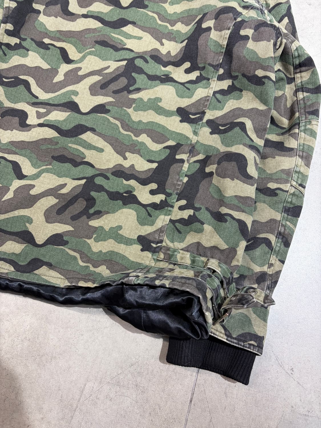 Maisongilfy 카모 밀리터리 퍼후드 집업 자켓 상품이미지8