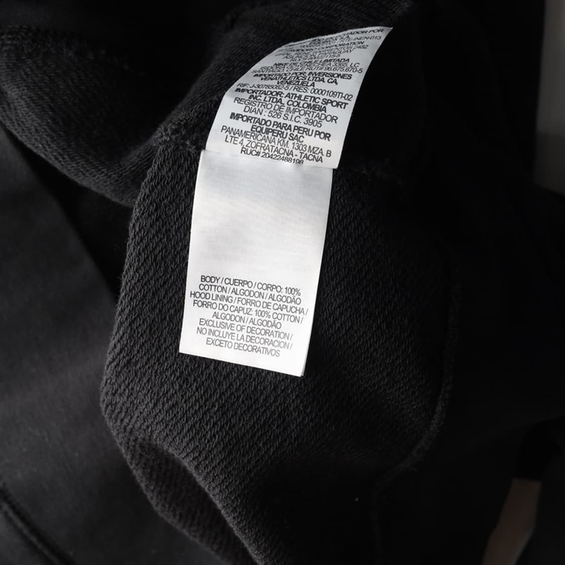 나이키 블랙 스우시 풀집업 후드티 L 상품이미지6