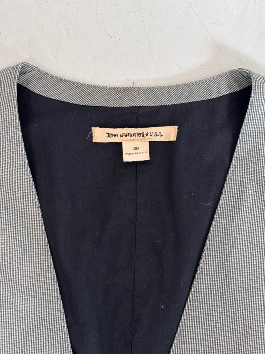 Vintage John Varvatos vest 상품이미지4
