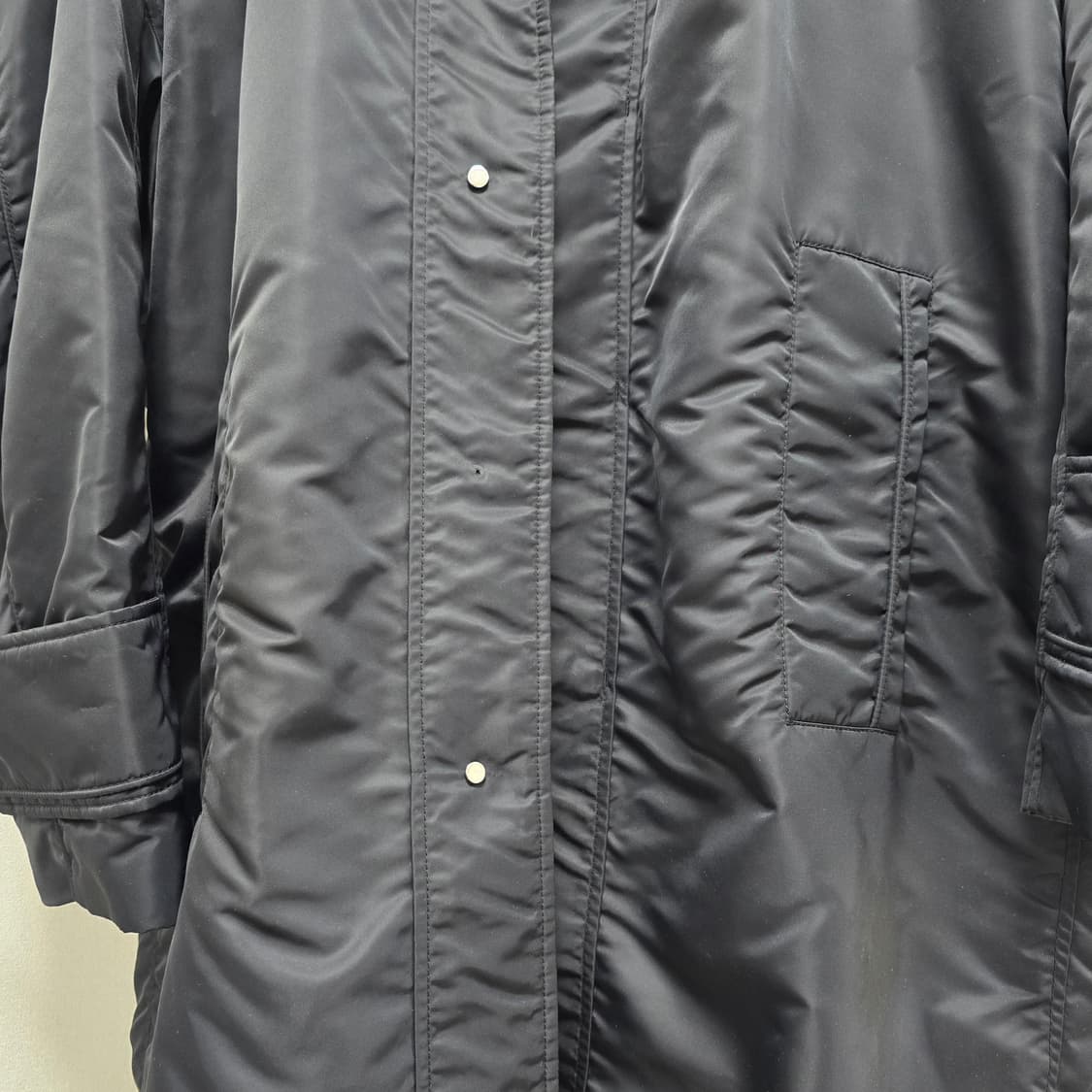 우영미 백로고 코트 46사이즈 판매 상품이미지5