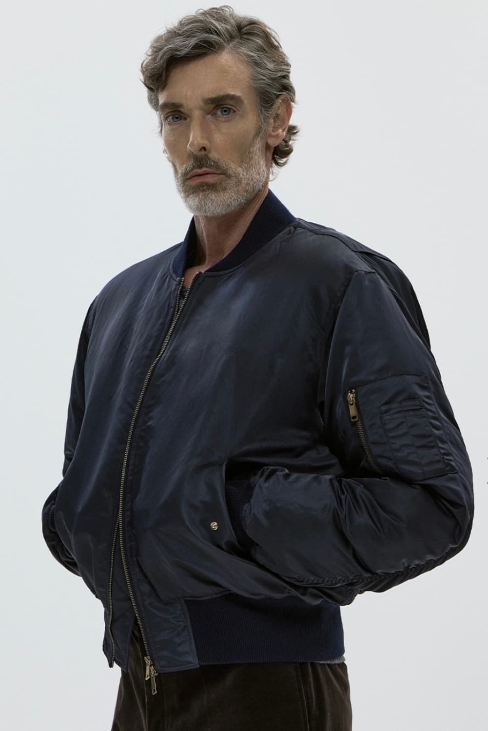 세비지 savage / MA-1 마원 봄버 네이비 / L 상품이미지6