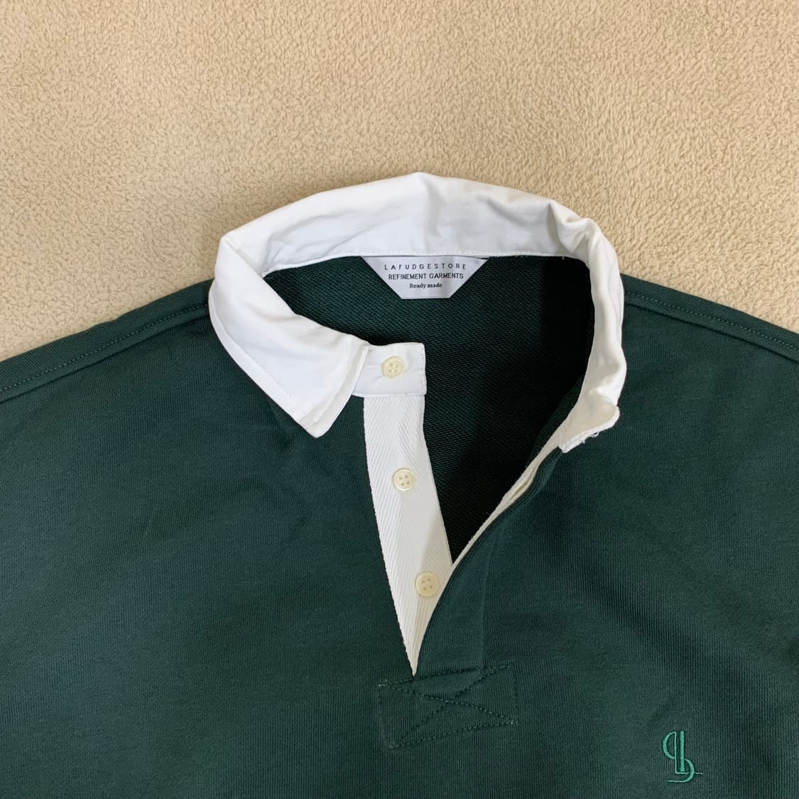 라퍼지스토어 럭비 맨투맨(L/그린) 스웨트셔츠 럭비티셔츠 상품이미지3