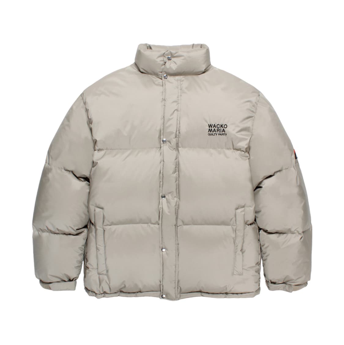 [L] 와코마리아 x 난가 오로라 텍스 다운 자켓 베이지  상품이미지8