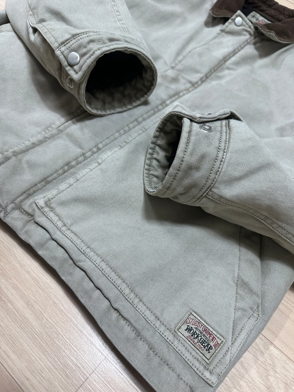 [XL] 스투시 워크기어 자켓 그레이 Workgear Jacket 상품이미지6