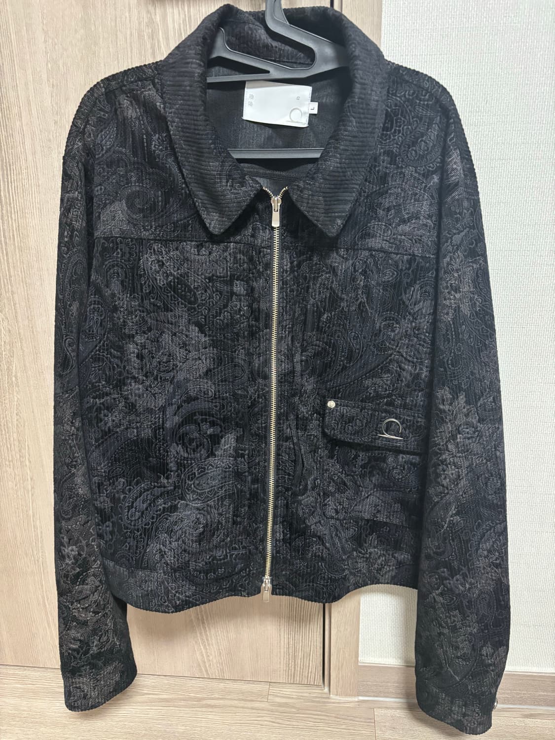 [L] EYC 음양 페이즐리 코듀로이 트러커 자켓 상품이미지1