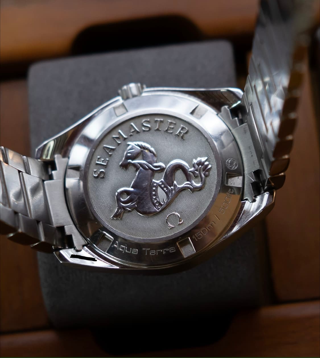 오메가 씨마스터 아쿠아테라 38.5mm 신형 쿼츠 시계 상품이미지2