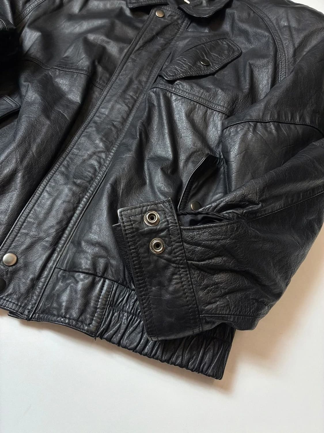 Selected 00's 이태리 양가죽 블루종 자켓 PN9315 상품이미지5