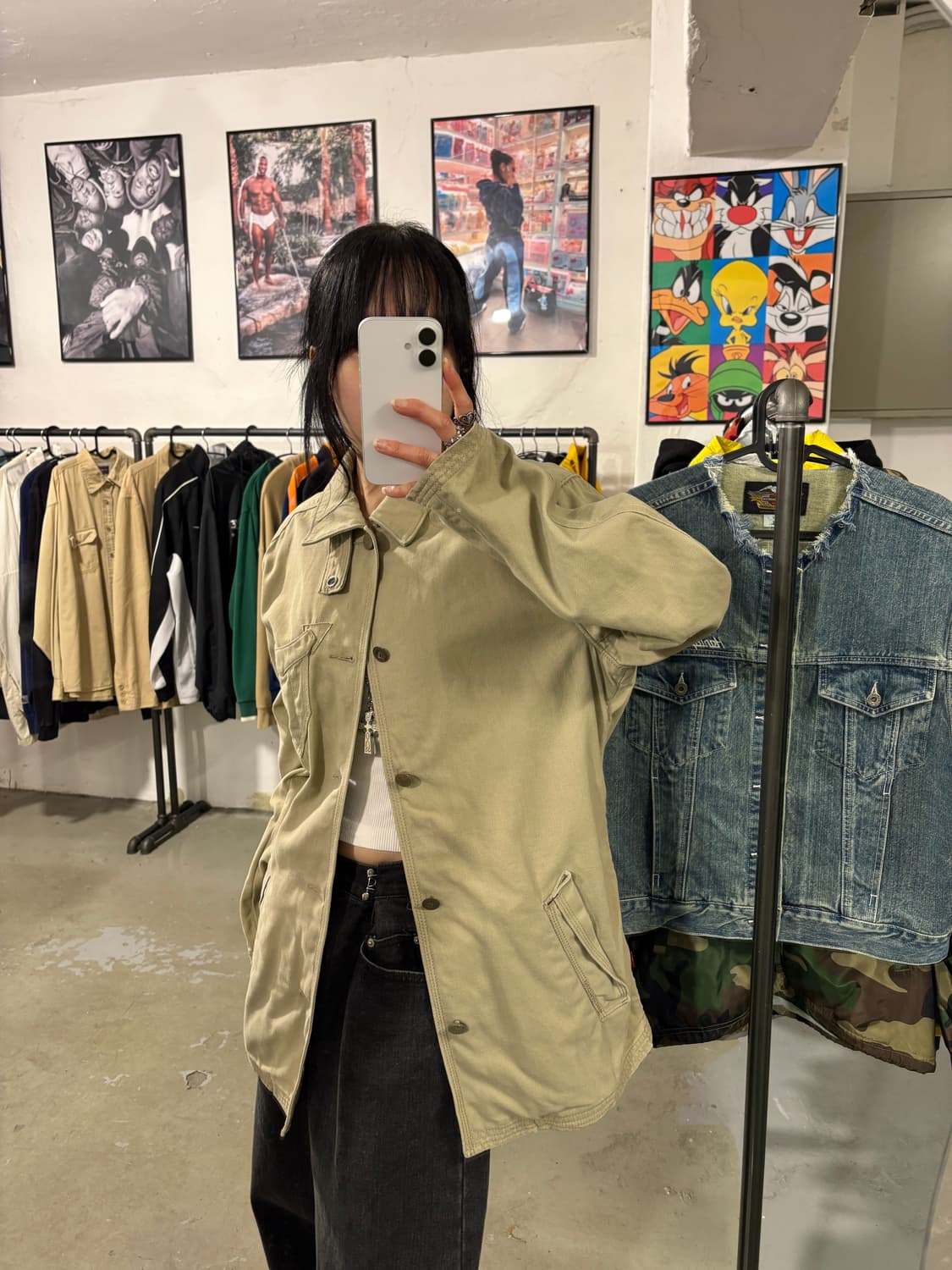 리바이스 베이지 데님자켓  상품이미지3