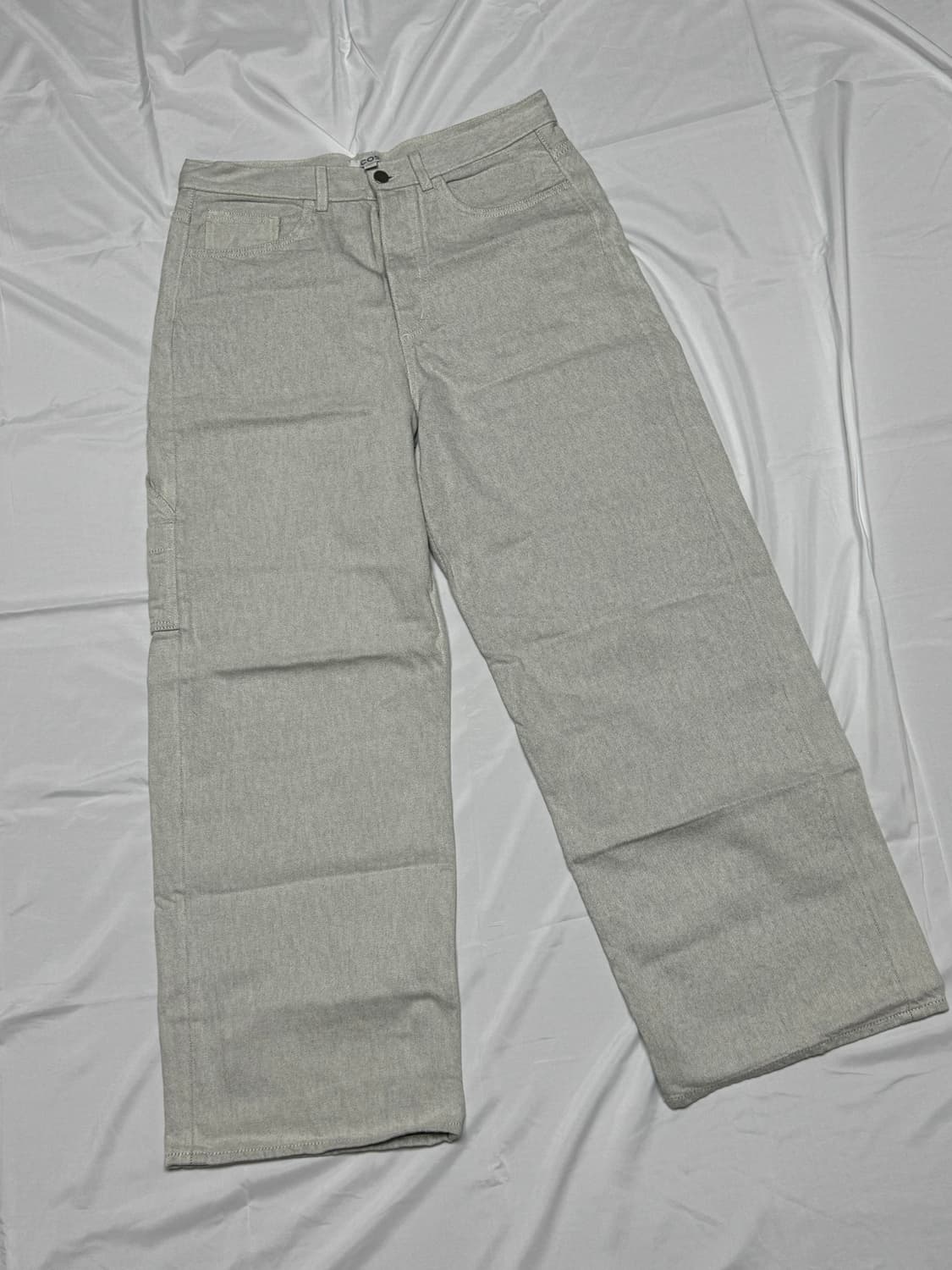 코스 데님 워크 팬츠 아이보리 48 상품이미지1