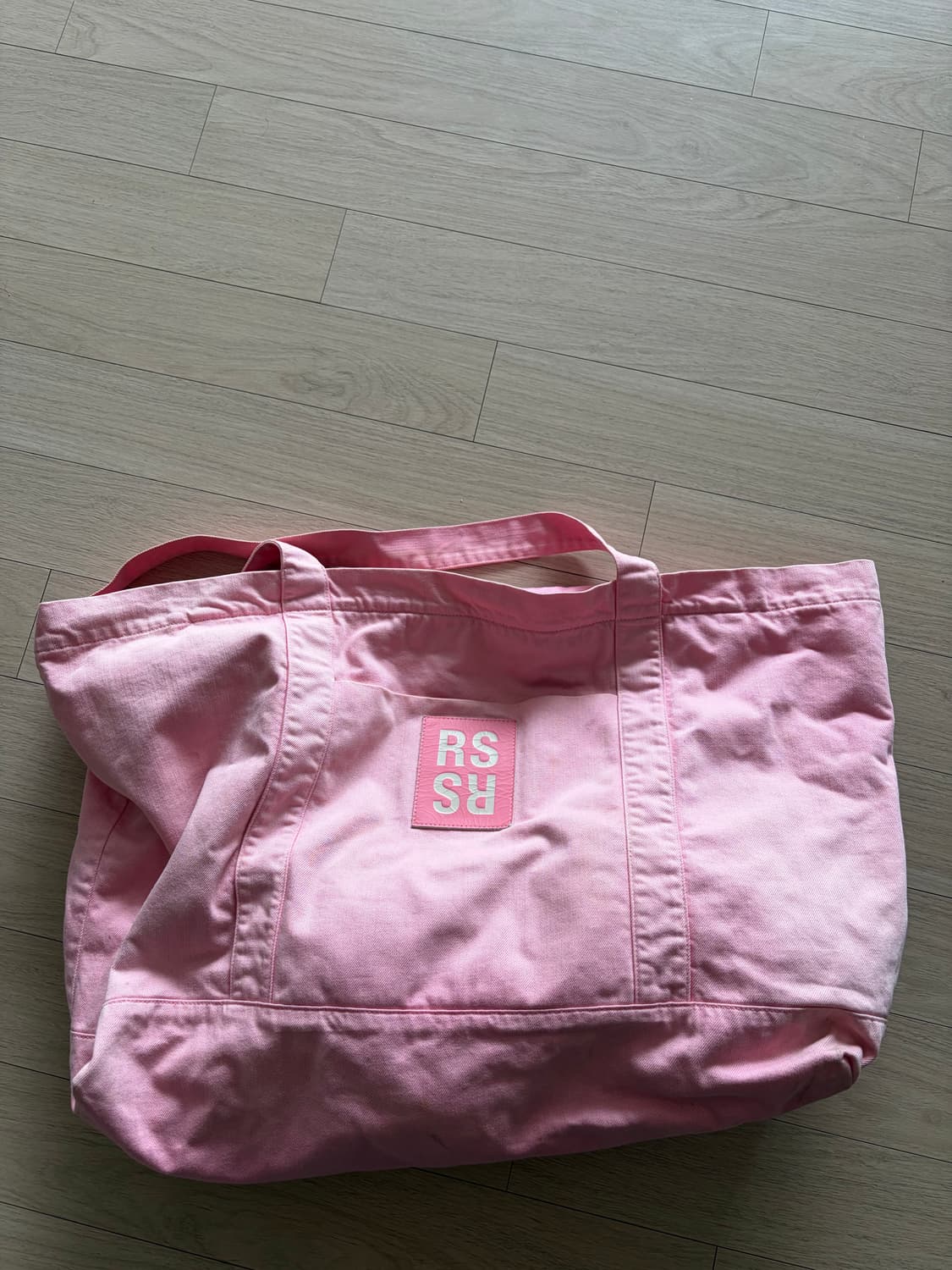 라프시몬스 데님 토트백 상품이미지1