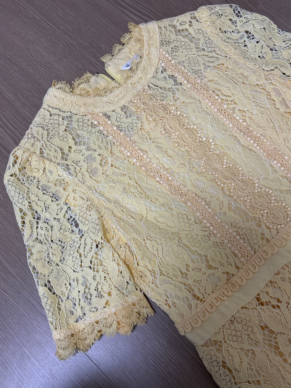 잇미샤 레이스 원피스 55사이즈 1회착용  상품이미지4