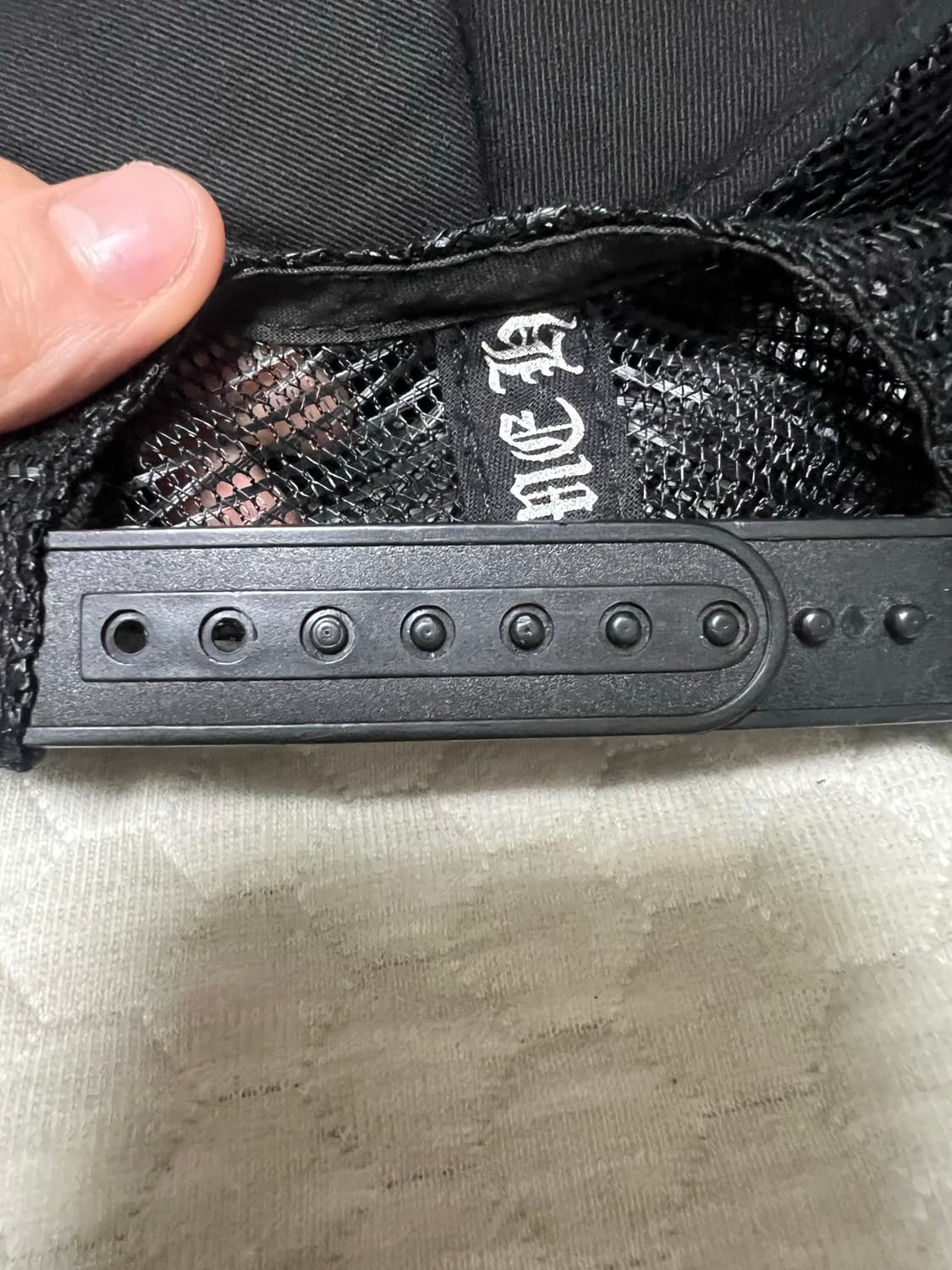 크롬하츠 블랙 할리우드 트러커캡 상품이미지4