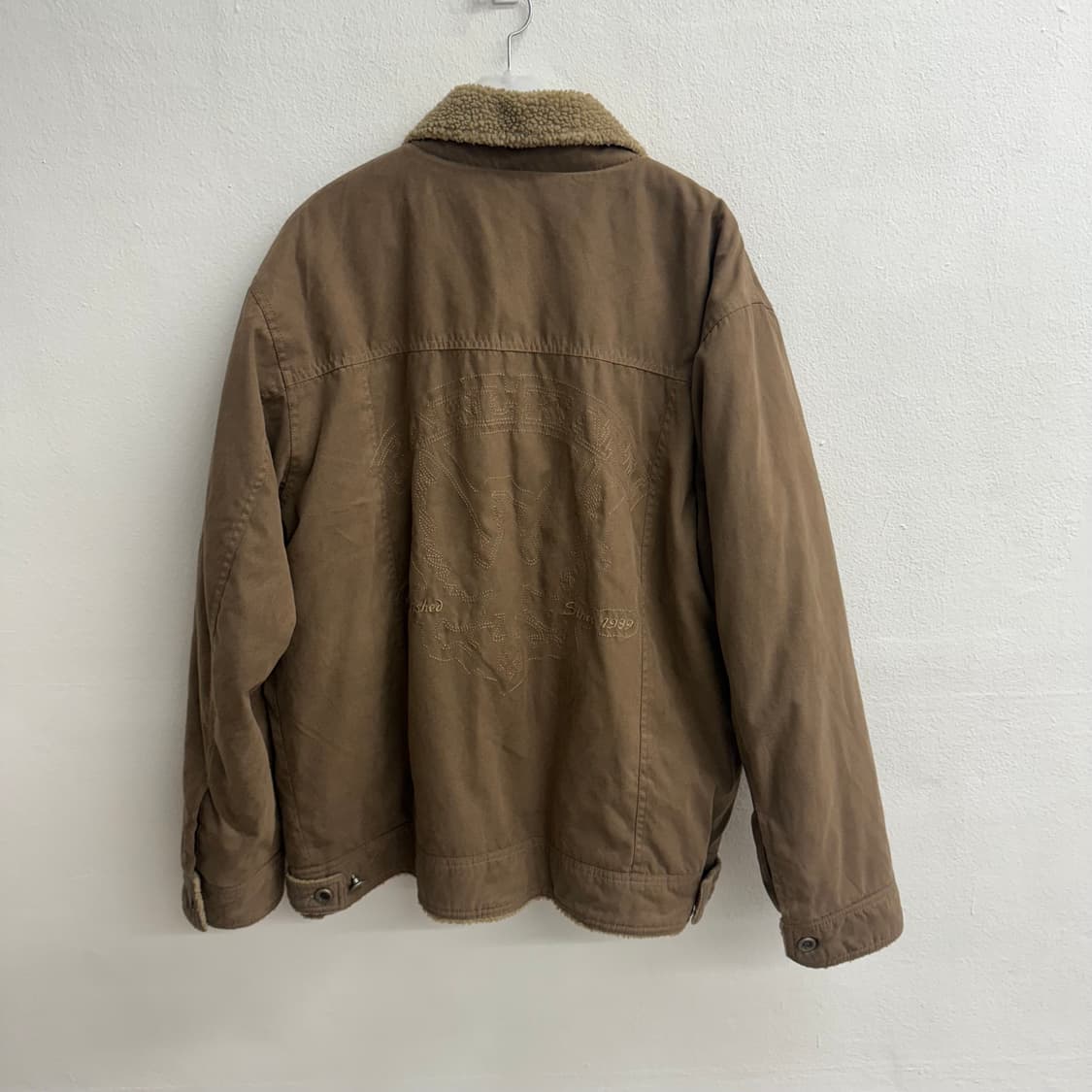 90S 칼카니 브라운 워크 자켓 XL 상품이미지5