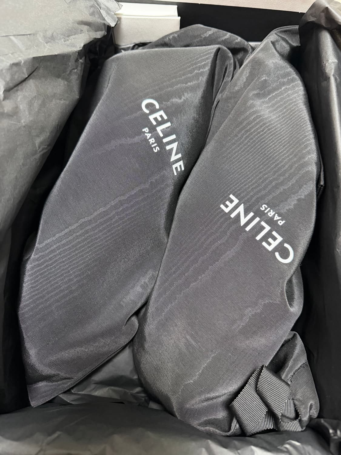 새상품) Celine 셀린 발레 레이스업 슈즈 블랙 41 상품이미지6