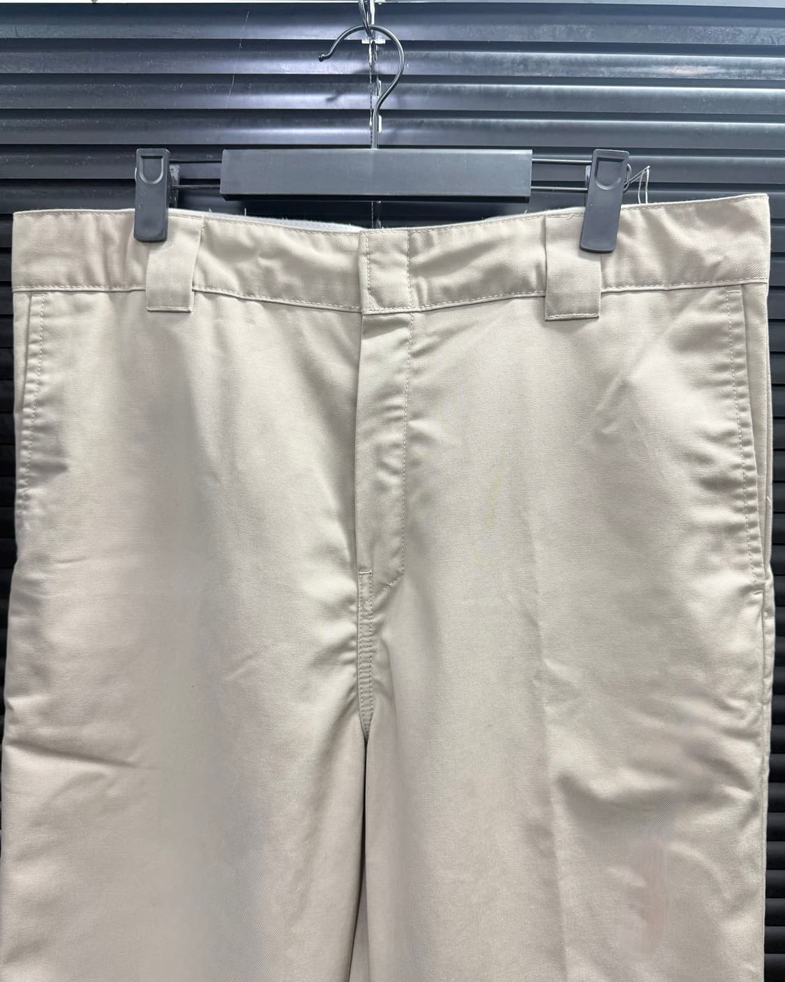 칼하트 wip 크래프터 와이드 치노 워크 팬츠 통바지 32 베이지 루즈핏 상품이미지4