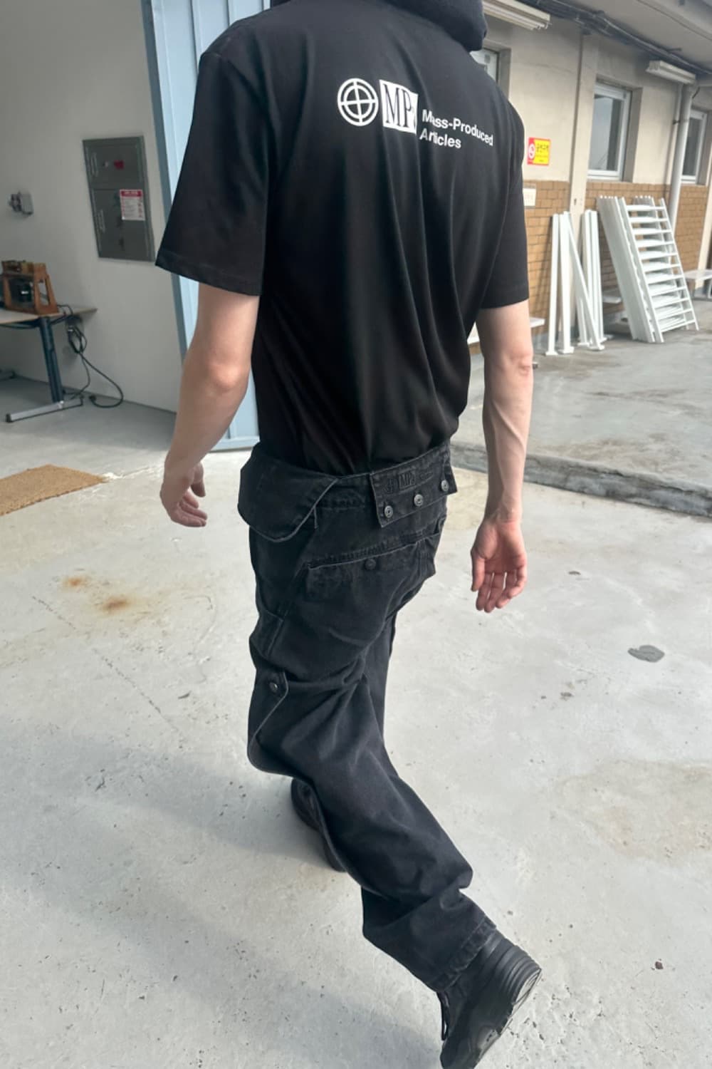 플라스틱 프로덕트 single waist pocket pants 상품이미지2
