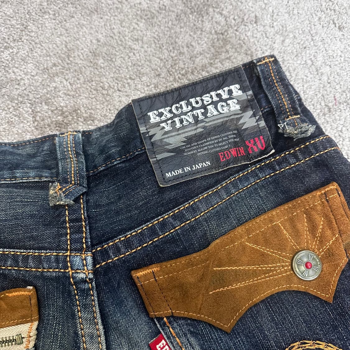 에드윈 423XVS XV 시리즈 퍼시안 데님 팬츠(28) 상품이미지9