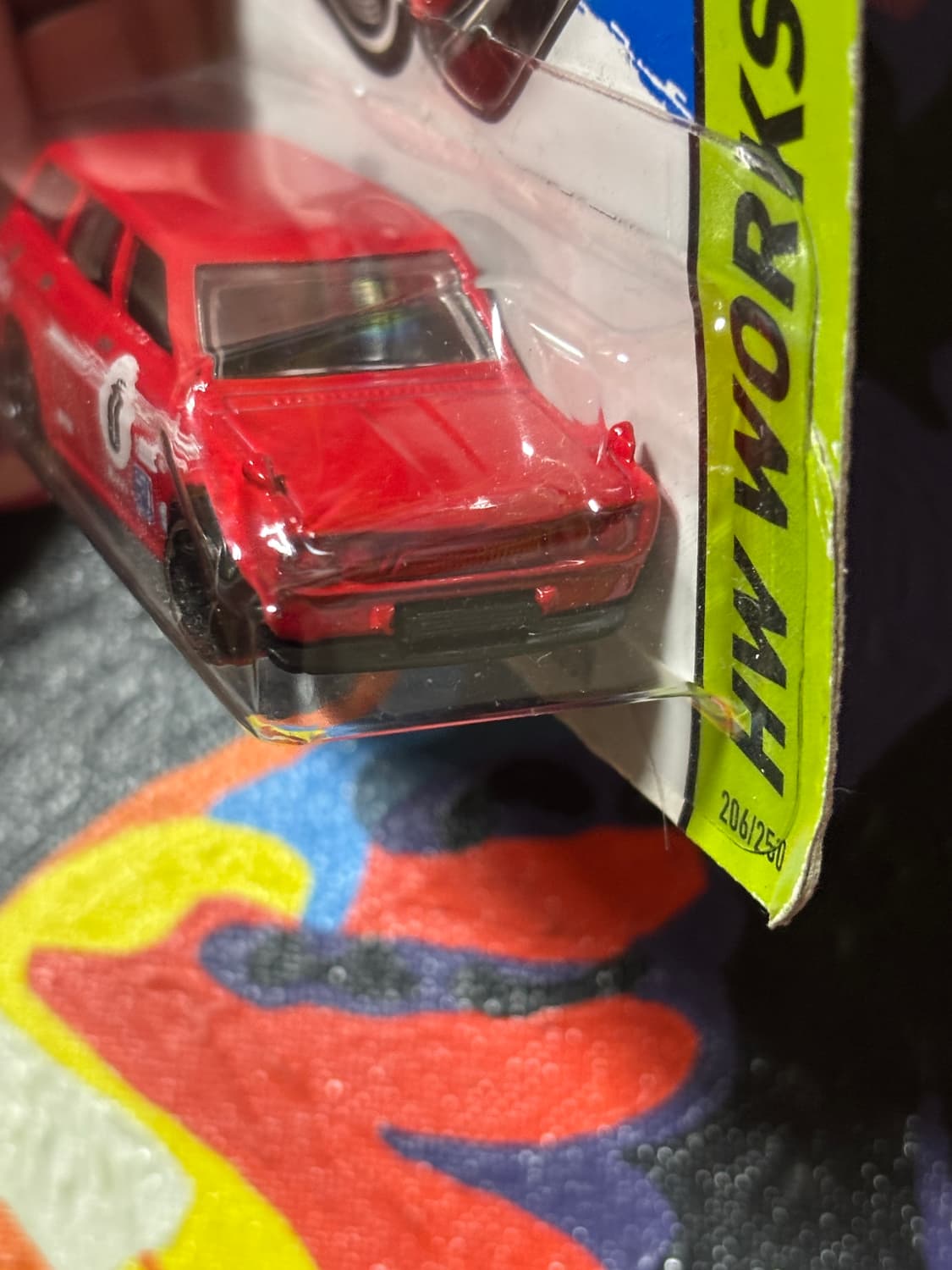 빈티지)미개봉) 핫휠 닷슨 블루버드 웨건 다이캐스트 인테리어 소품 상품이미지7