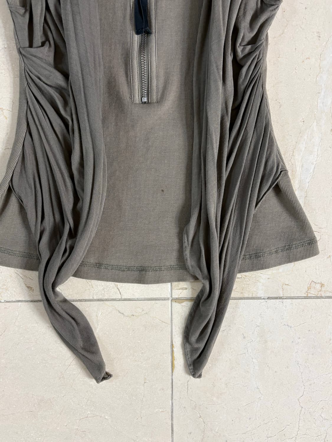 Karen Millen Draped Zip Tank Top 상품이미지7