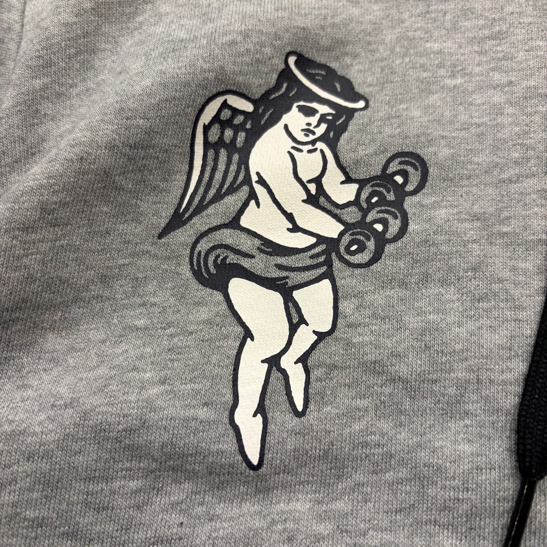 [L] 나이키 데빌 데몬 그레이 후드집업 프린팅 B353 상품이미지4