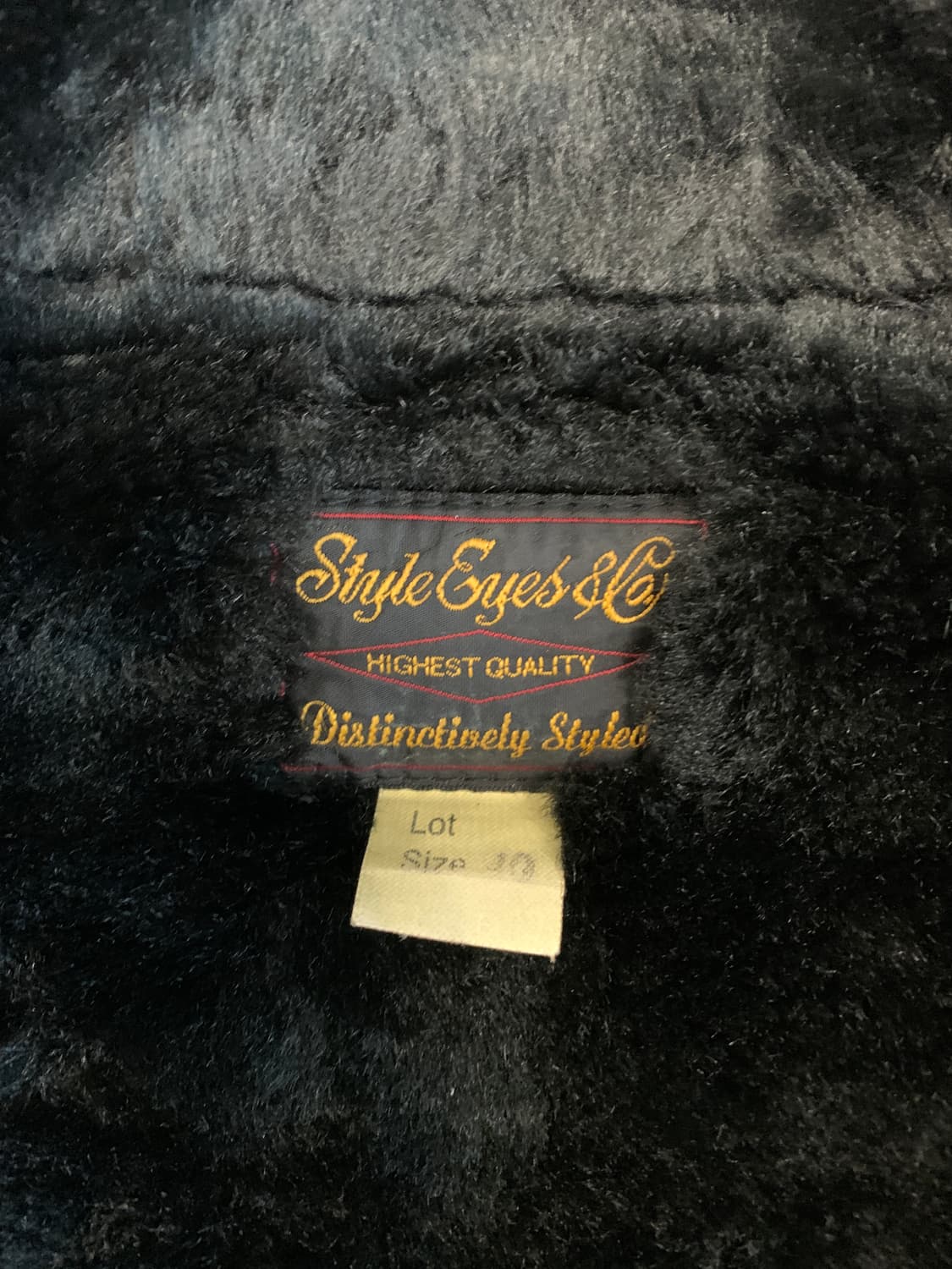 스타일 아이즈 무스탕(라이더) 40(100) 자켓 상품이미지2