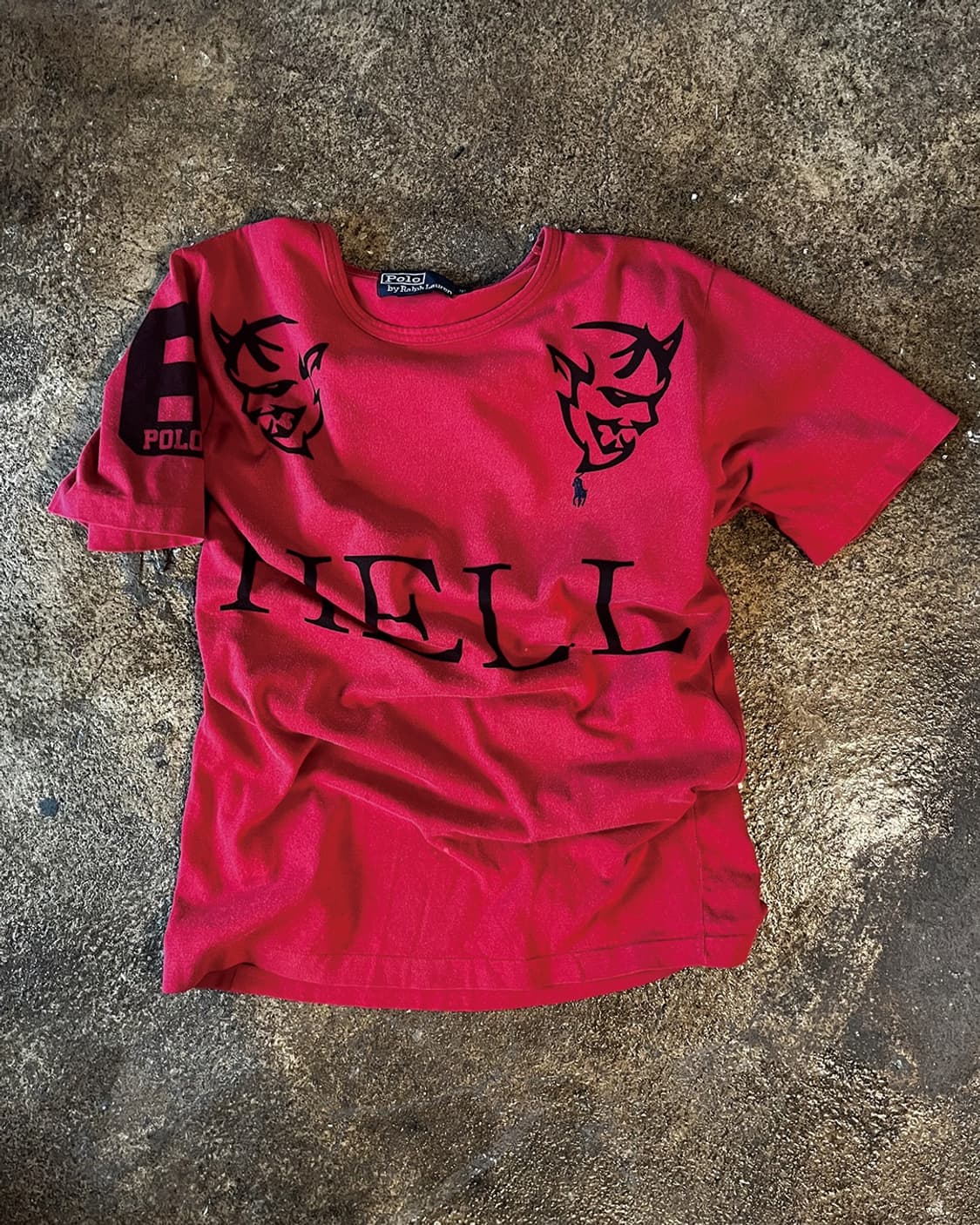 Vintage Polo Hell Custom Tee 상품이미지1