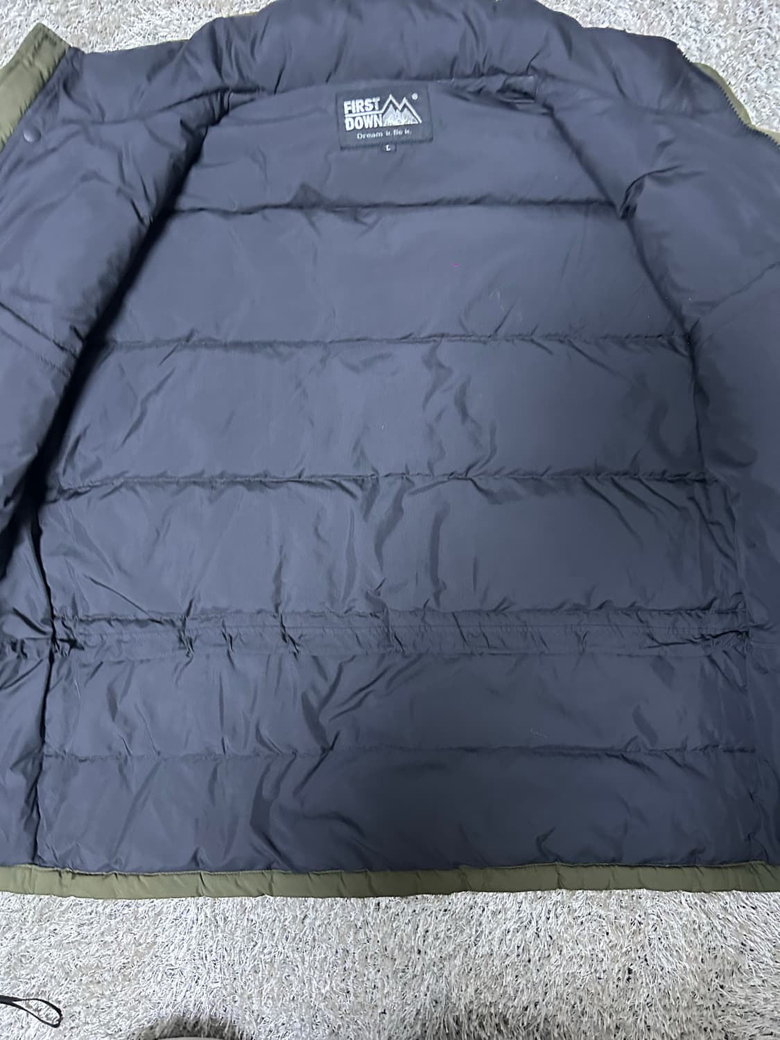 퍼스트다운 패딩 사이즈 105-110 상품이미지5